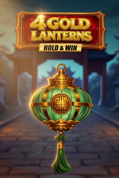 4 Gold Lanterns Hold & Win slot at Cleobetra Casino